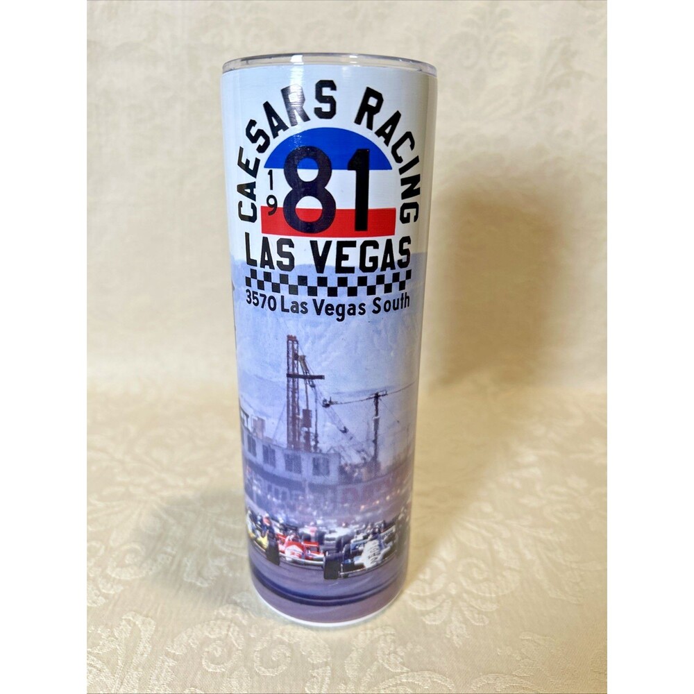 Formula 1 Grand Prix Tumbler  - Caesars Racing Las Vegas - 1981 Commemorative